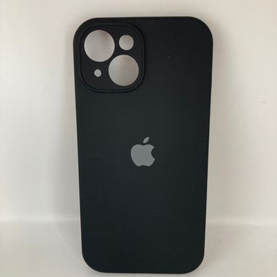 Чохол Silicone Case Full Camera Protective (AA) для Apple iPhone 15 (6.1) (Чорний / Black) 00066390 Чехол