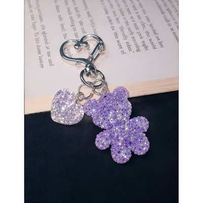 Брелок Swarovski Color Bear purple 791918