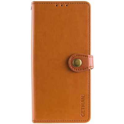 Шкіряний чохол книжка GETMAN Gallant (PU) для Samsung Galaxy A15 4G/5G (Коричневий) 69258 69258* Чехол