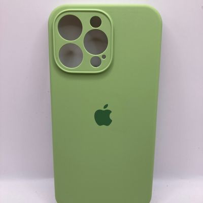 Чохол Silicone Case Full Camera Protective (AA) для Apple iPhone 15 Pro Max (6.7) (Мятний / Mint) 66393 66393* 66393 Чехол