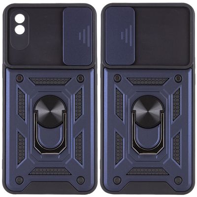 Ударостійкий чохол Camshield Serge Ring для Samsung Galaxy A05s (Синій) 68610 Чехол