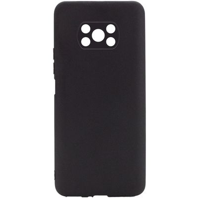 Силіконовий чохол Candy Full Camera для Xiaomi Poco X3 NFC / Poco X3 Pro (Чорний / Black) 48829 Чехол