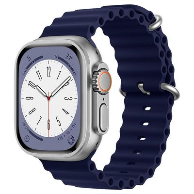 Ремінець Ocean Band для Apple watch 42mm/44mm/45mm/49mm (Синій / Deep navy) 59155 59155