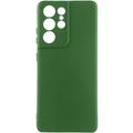 Чохол Silicone Cover Lakshmi Full Camera (A) для Samsung Galaxy S23 Ultra (Зелений / Dark green) 59080 Чехол