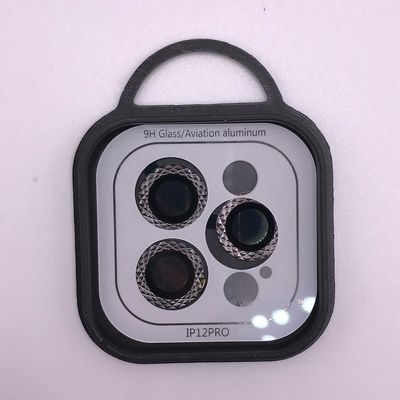 Захисне скло Metal Shine на камеру (в упак.) для Apple iPhone 12 Pro / 11 Pro / 11 Pro Max (Темно-Сірий / Graphite) 62928 Стекло
