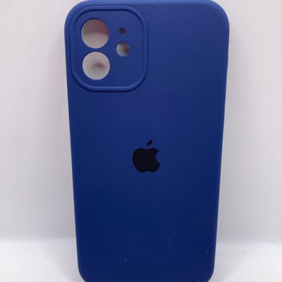Чохол Silicone Case Full Camera Protective (AA) для Apple iPhone 12 (6.1) (Синій / Deep navy) 00042250 00042250* Чехол
