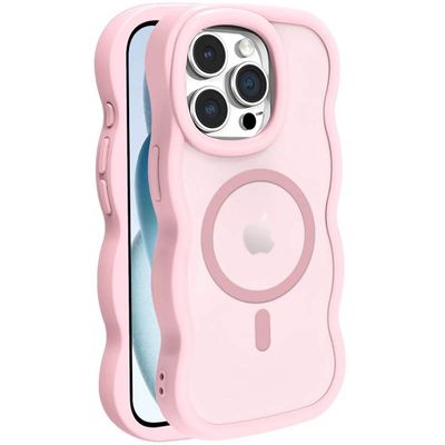 Чохол TPU+PC Undine with MagSafe для Apple iPhone 16 (6.1) (Pink) 00078143 00078143* квітень 2025
