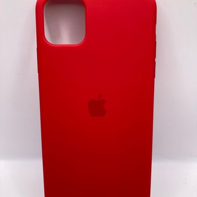 Чохол Ip11 Pro Max Silicon case (AAA) Red Китай