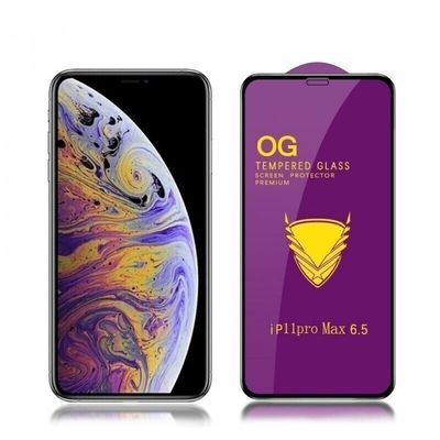 Стекло Full Glue OG Premium БЕЗ УПАКОВКИ Xiaomi Redmi 4X (Черный) 32717 Китай