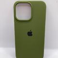 Чохол Silicone Case Full Protective (AA) для Apple iPhone 14 Pro Max (6.7) (Зелений / Dark Olive) 00055731 00055731* Чехол