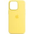 Чохол Silicone case (AAA) full with Magsafe для Apple iPhone 13 Pro Max (6.7) (Жовтий / Lemon Zest) 51176 51176* 51176