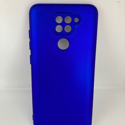 Чохол Silicone Cover Lakshmi Full Camera (A) для Xiaomi Redmi Note 9 / Redmi 10X (Синій / Iris) 57533 Чехол