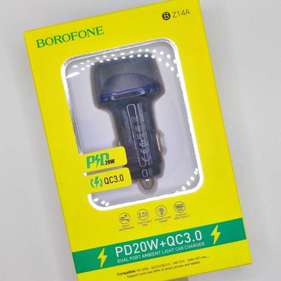 АЗУ  BZ14A PD20W+QC3.0 (1Type-C/1USB/3A) (Черный) 58304 58304 Borofone