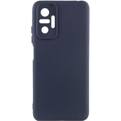Чохол Silicone Cover Lakshmi Full Camera (AAA) для Xiaomi Redmi Note 10 Pro / 10 Pro Max (Сірий / Dark Gray) 64723 64723* Чехол