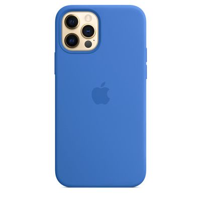 Чохол Silicone Case Full Protective (AA) для Apple iPhone 14 (6.1) (Синій / Capri Blue) 55728 55728* Чехол