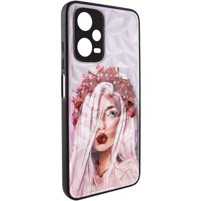 Чохол Xiaomi TPU+PC чохол Prisma Ladies для Xiaomi Poco X5 5G/Xiaomi Redmi Note 12 5G (Ukrainian Girl) Чехол