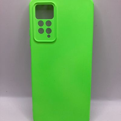 Чохол Silicone Cover Lakshmi Full Camera (A) для Xiaomi Redmi Note 11 Pro 4G/5G / 12 Pro 4G (Салатовий / Neon Green) 54563 Чехол