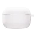 Силіконовий футляр з мікрофіброю для навушників Airpods Pro 3 (Білий / White) White 00082130
