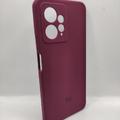 Чохол Silicone Cover Lakshmi Full Camera (AAA) with Logo для Xiaomi Redmi Note 12 4G (Бордовий / Plum) 71865 71865* Чехол