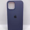Чохол Silicone Case Full Protective (AA) для Apple iPhone 12 Pro Max (6.7) (Темний Синій / Midnight Blue) 38663 38663* Чехол