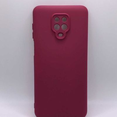Чохол Silicone Cover Lakshmi Full Camera (A) для Xiaomi Redmi Note 9s / Note 9 Pro / Note 9 Pro Max (Бордовий / Marsala) 54546 Чехол