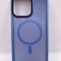 TPU+PC чохол Metal Buttons with MagSafe Colorful для Apple iPhone 14 Pro Max (6.7) (Блакитний) 64755 64755* Чехол