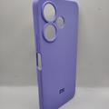 Чохол Silicone Cover Lakshmi Full Camera (AAA) with Logo для Xiaomi Redmi 13 4G / Poco M6 4G (Бузковий / Dasheen) 72880 Чехол