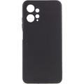Силіконовий чохол Candy Full Camera для Xiaomi Redmi Note 12 4G (Чорний / Black) 64711 Чехол