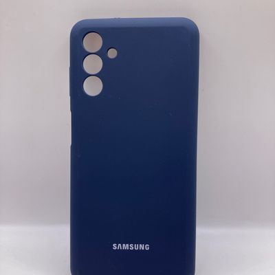 Чехол Silicone Cover Full Camera (AA) для Samsung Galaxy A04s (Темно-синий / Midnight blue) 59146 Китай