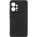 Чохол Silicone Cover Lakshmi Full Camera (A) для Xiaomi Redmi Note 12 4G (Чорний / Black) 63860 Чехол