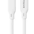 Кабель Jelly Silicone Type-C to Type-C 60W (1m) (white) 49201 Proove