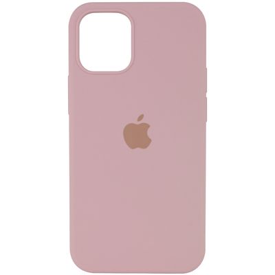 Чохол Silicone Case Full Protective (AA) для Apple iPhone 13 Pro (6.1) (Рожевий / Pink Sand) 00049839 Чехол