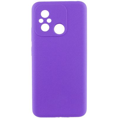 Чохол Silicone Cover Lakshmi Full Camera (AAA) для Xiaomi Redmi 12C (Фіолетовий / Amethyst) 64728 64728* 64728 Чехол