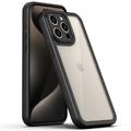 TPU чохол Transparent + Colour 1,5mm для Apple iPhone 14 Pro Max (6.7) (Black) 70571 70571 Чехол