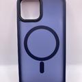 TPU+PC чохол Metal Buttons with MagSafe Colorful для Apple iPhone 12/12 Pro (midnight blue) 45111 Чехол