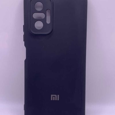 Чохол Silicone Cover My Color Full Camera (A) для Xiaomi Redmi Note 10 Pro / 10 Pro Max (Чорний / Black) 47271