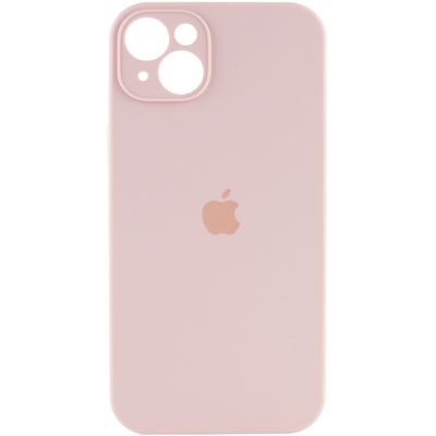 Чохол Silicone Case Full Camera Protective (AA) для Apple iPhone 13 (6.1) (Рожевий / Pink Sand) 00050657 Чехол