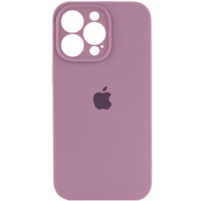 Чохол Silicone Case Full Camera Protective (AA) для Apple iPhone 13 Pro Max (6.7) (Ліловий / Lilac Pride)* Чехол
