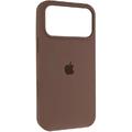 Чохол Silicone Case Full Protective (AA) для Apple iPhone 17 Pro (6.3) (Коричневий / Brown) 00081610 Чехол