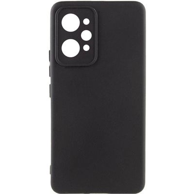 Чохол Silicone Cover Lakshmi Full Camera (AAA) для Xiaomi Redmi 12 (Чорний / Black) 65795 65795* Чехол