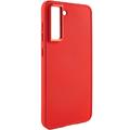 TPU чехол Bonbon Metal Style для Samsung Galaxy S21 FE (Красный / Red) 55088 Китай