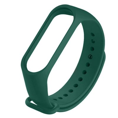Силіконовий ремінець для Xiaomi Mi Band 7 (Зелений / Pine Needle) 54947