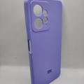 Чохол Silicone Cover Lakshmi Full Camera (AAA) with Logo для Xiaomi Redmi Note 12 4G (Бузковий / Dasheen) 71865 Чехол