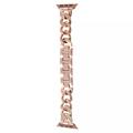 Ремінець Apple Watch Metal Diamonds 42/44/45/49 mm (rose gold) 45648 45648 Ремешок