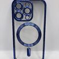 Чохол Metal Matte Case with Magnetic Ring iPhone 14 Pro (midnight blue) 54513 54513* 54513 Чехол