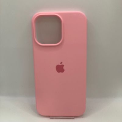 Silicone Case Full Protective (AA) для Apple iPhone 14 Pro Max (6.7) (Розовый / Light pink) 55731 55731* 55731 Чехол