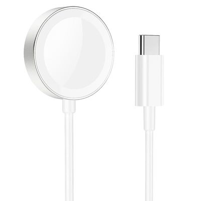 Зарядка Qi HOCO Wireless charger Type-C для iWatch CW39C |1-7/SE Series| (white) 000008945 Hoco