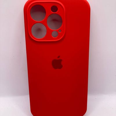 Чохол Silicone Case Full Camera Protective (AA) для Apple iPhone 15 Pro (6.1) (Червоний / Red) 00066392 Чехол
