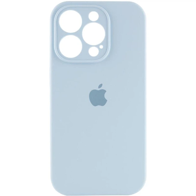Чохол Silicone Case Full Camera Protective (AA) для Apple iPhone 16 Pro (6.3) (Блакитний / Sweet Blue) 00074282 Чехол