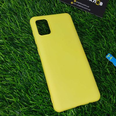 Чохол Samsung A31 Colorful case жовтий Чехол